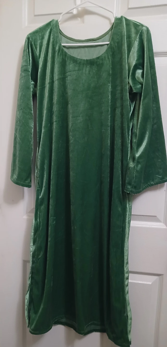 2 Emerald Green Velvet shirt