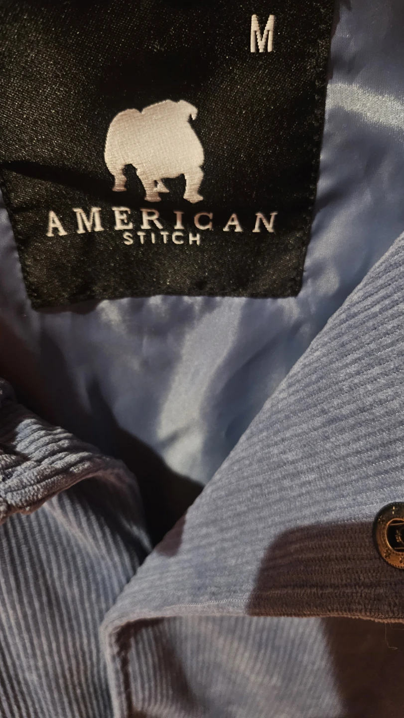 American Stitch Blue Corduroy Jacket - photo 5