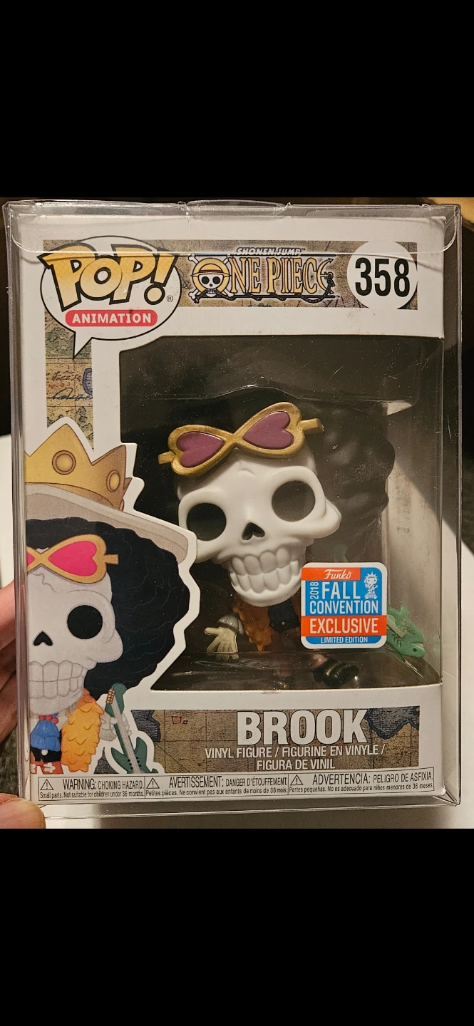 Funko Pop Animation One Piece Brook #358 Fall Convention - photo 2