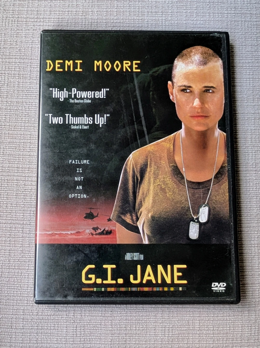 G.I. Jane DVD featuring Demi Moore Movie