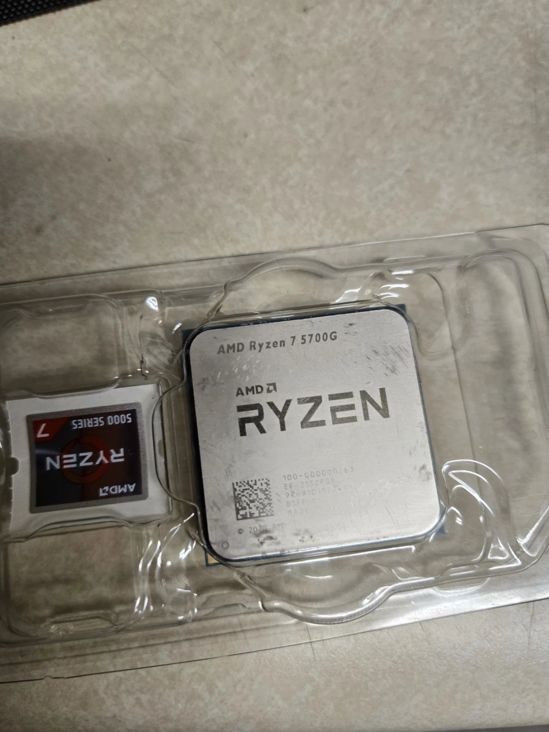 Ryzen 7  5700G.  8 cores /;16, threads - photo 2