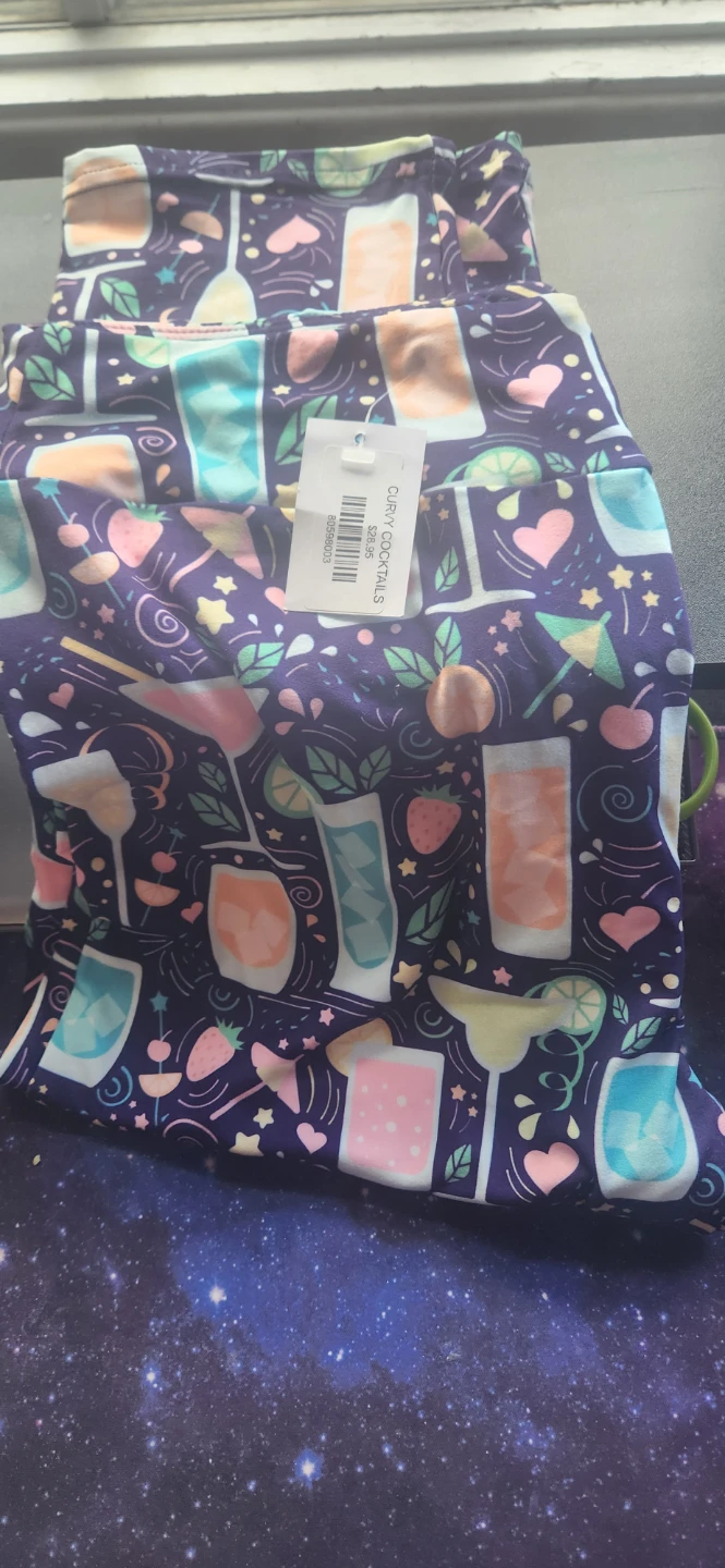 Cocktail Print capris