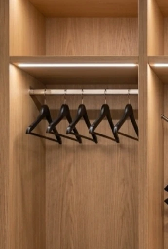 50 Classy Black Wooden Clothes Hangers