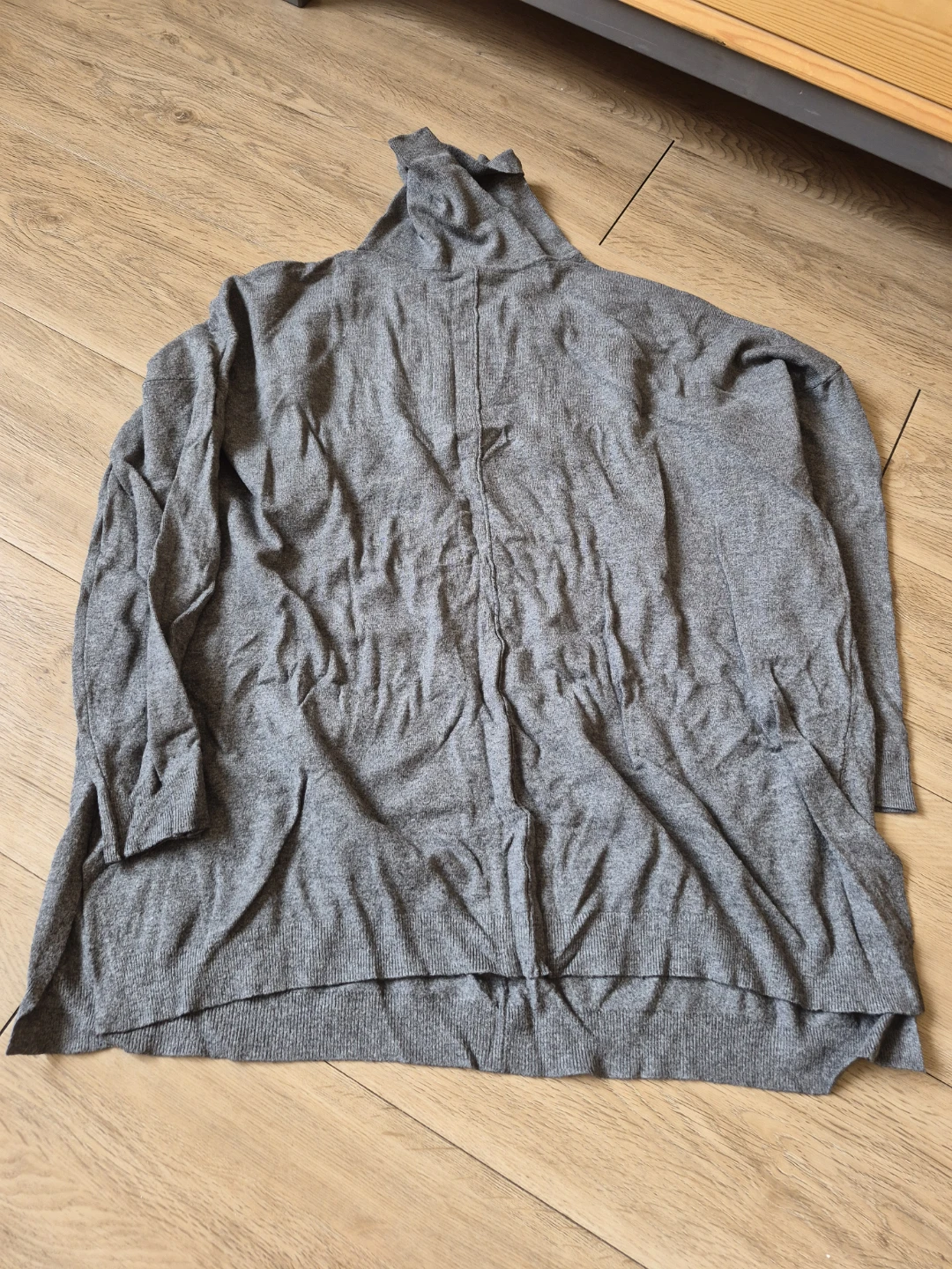 Size XL grey turtleneck sweater - photo 2