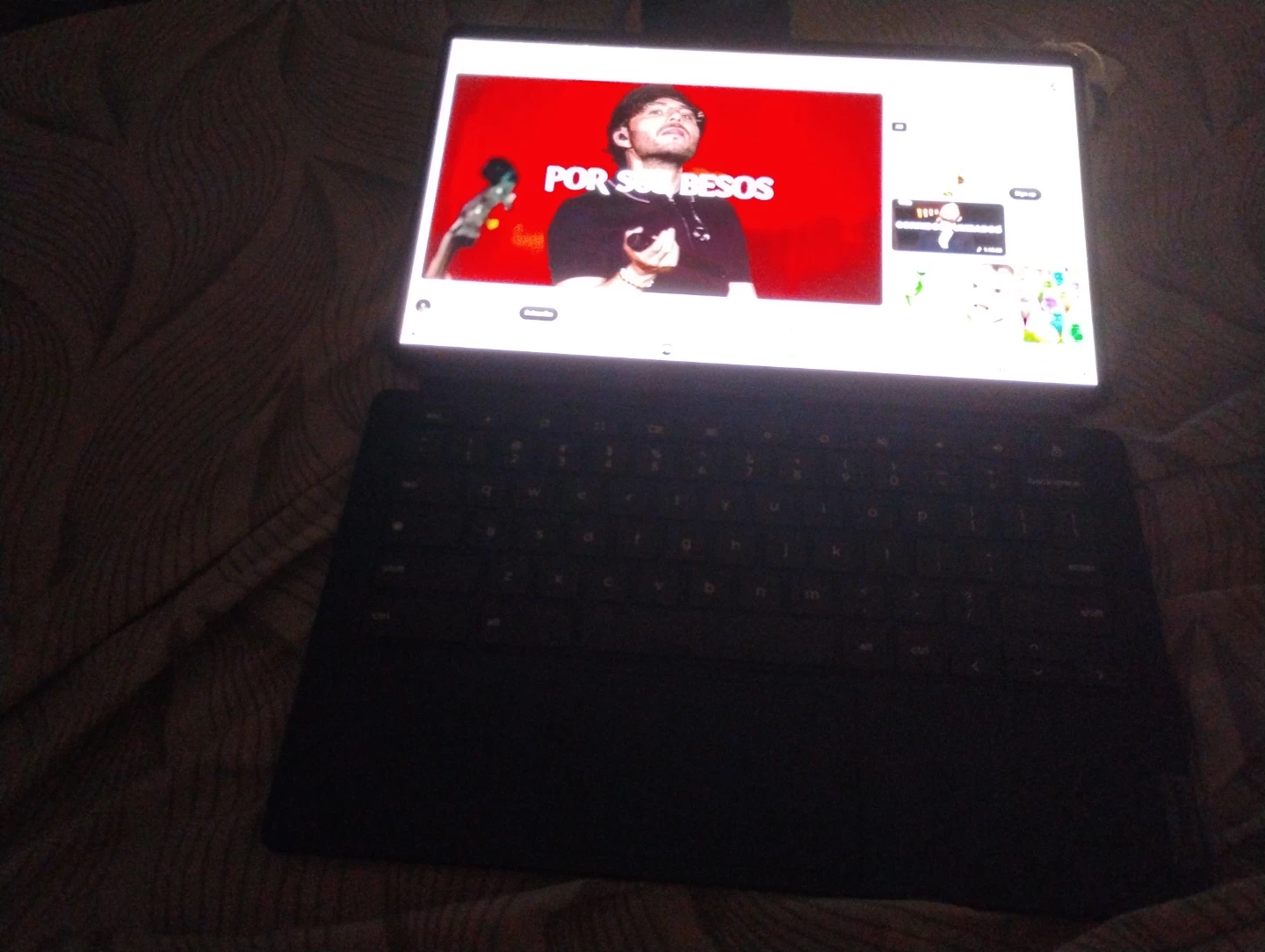 Lenovo Tab P11 with Keyboard Cover