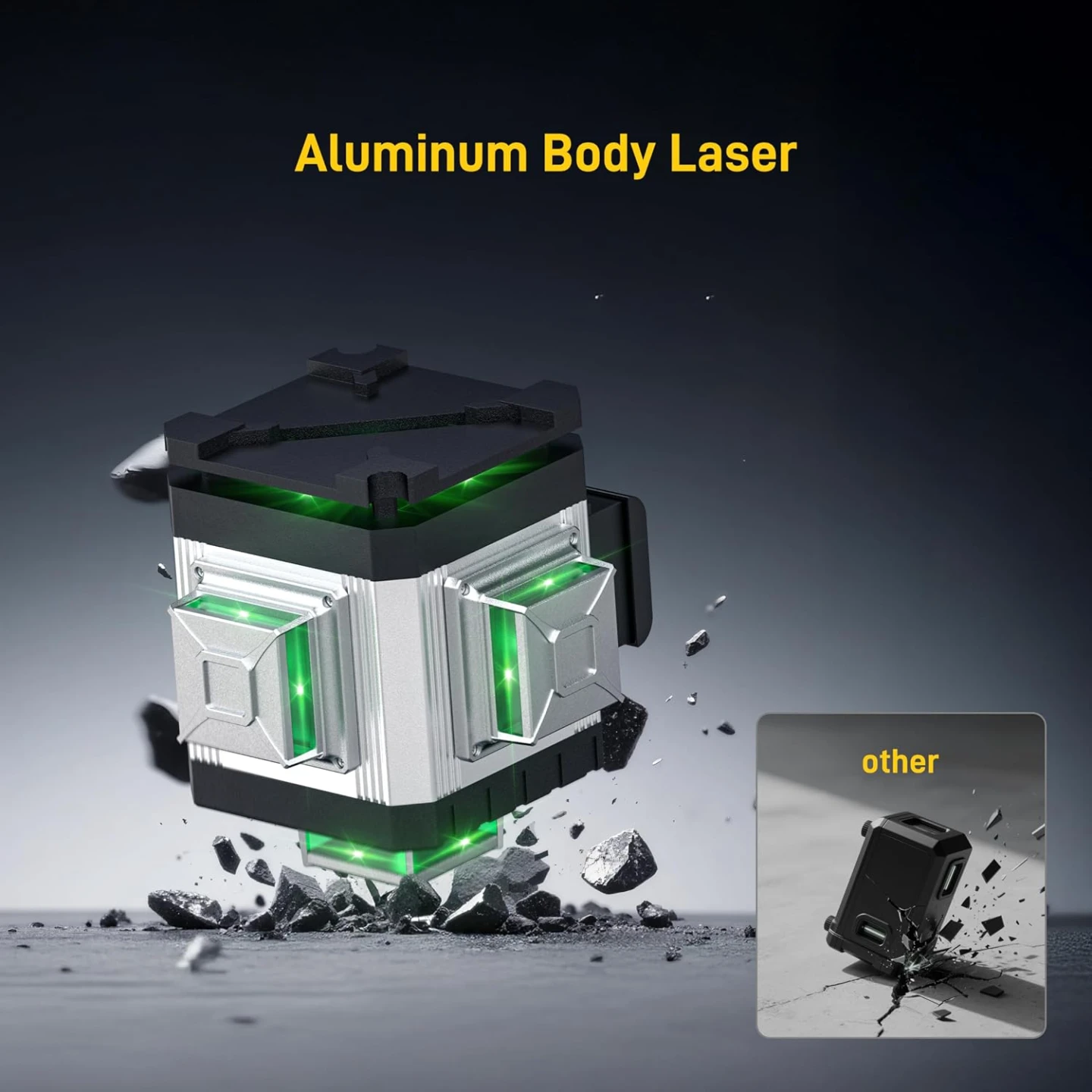 16-Line 360 Degree Self-Leveling Laser Level - photo 3