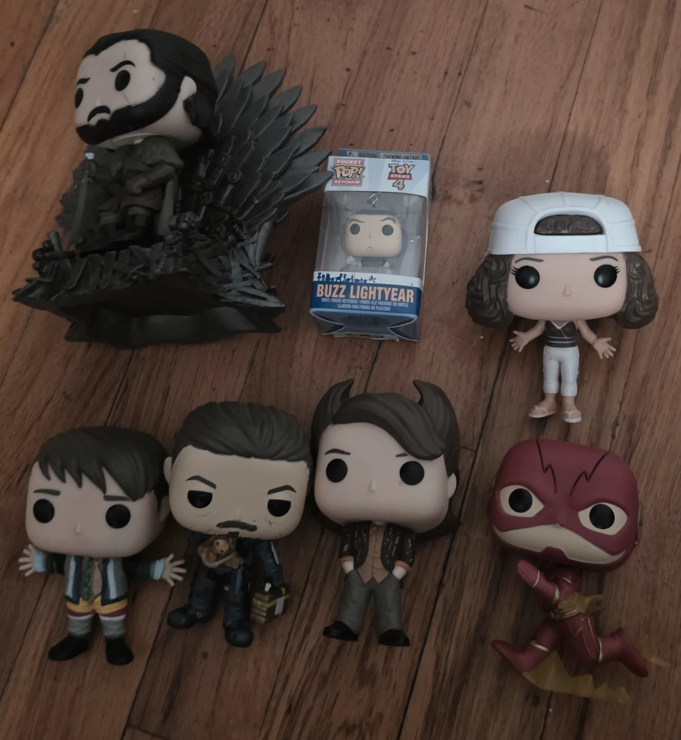 Funko Pop Figures and Toy Story 4 Keychain