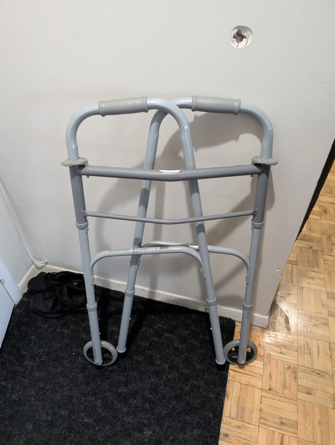 Guardian Folding Walker with Wheels