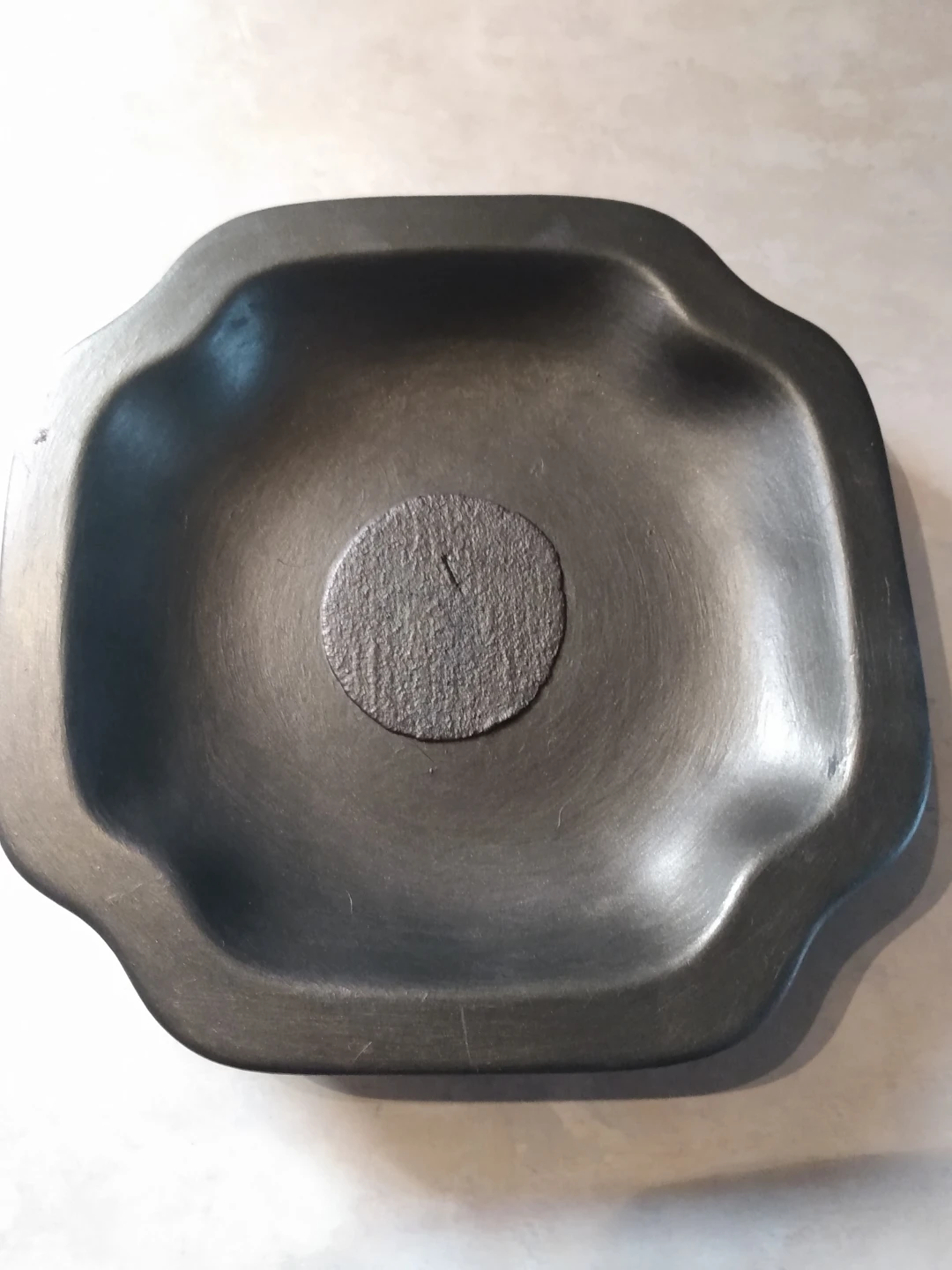 Black decorative tray