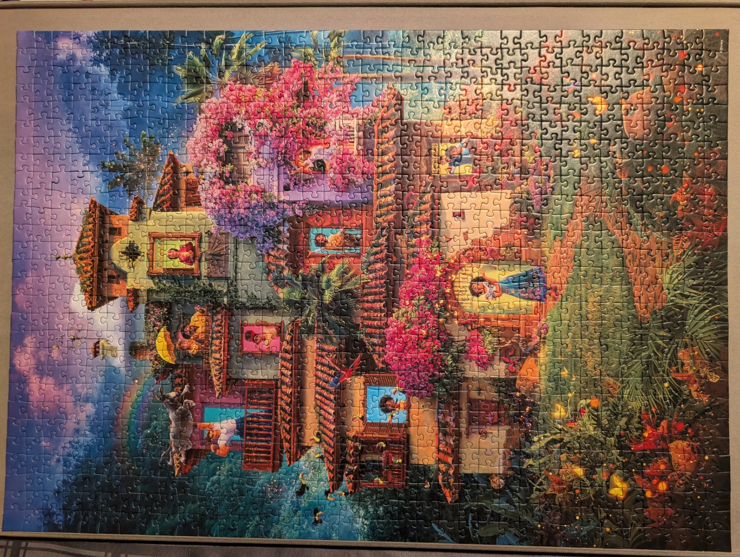 Like New Ravensburger 1000 piece puzzle - photo 2