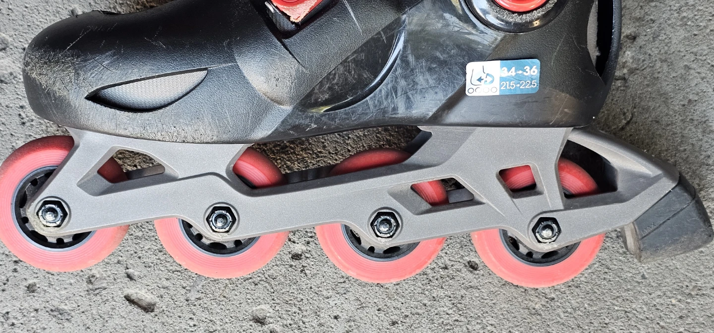 Oxelo Inline Skates Size 34-36 - photo 2