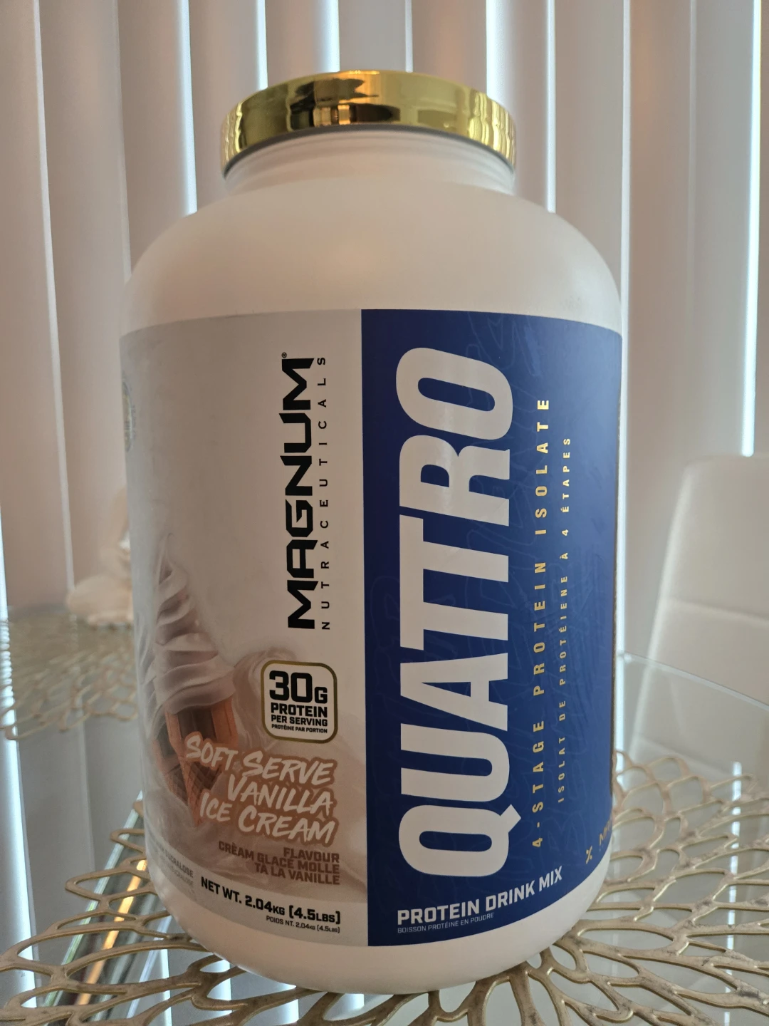 Magnum Quattro Protein - Soft Serve Vanilla Ice Cream (2.04kg)