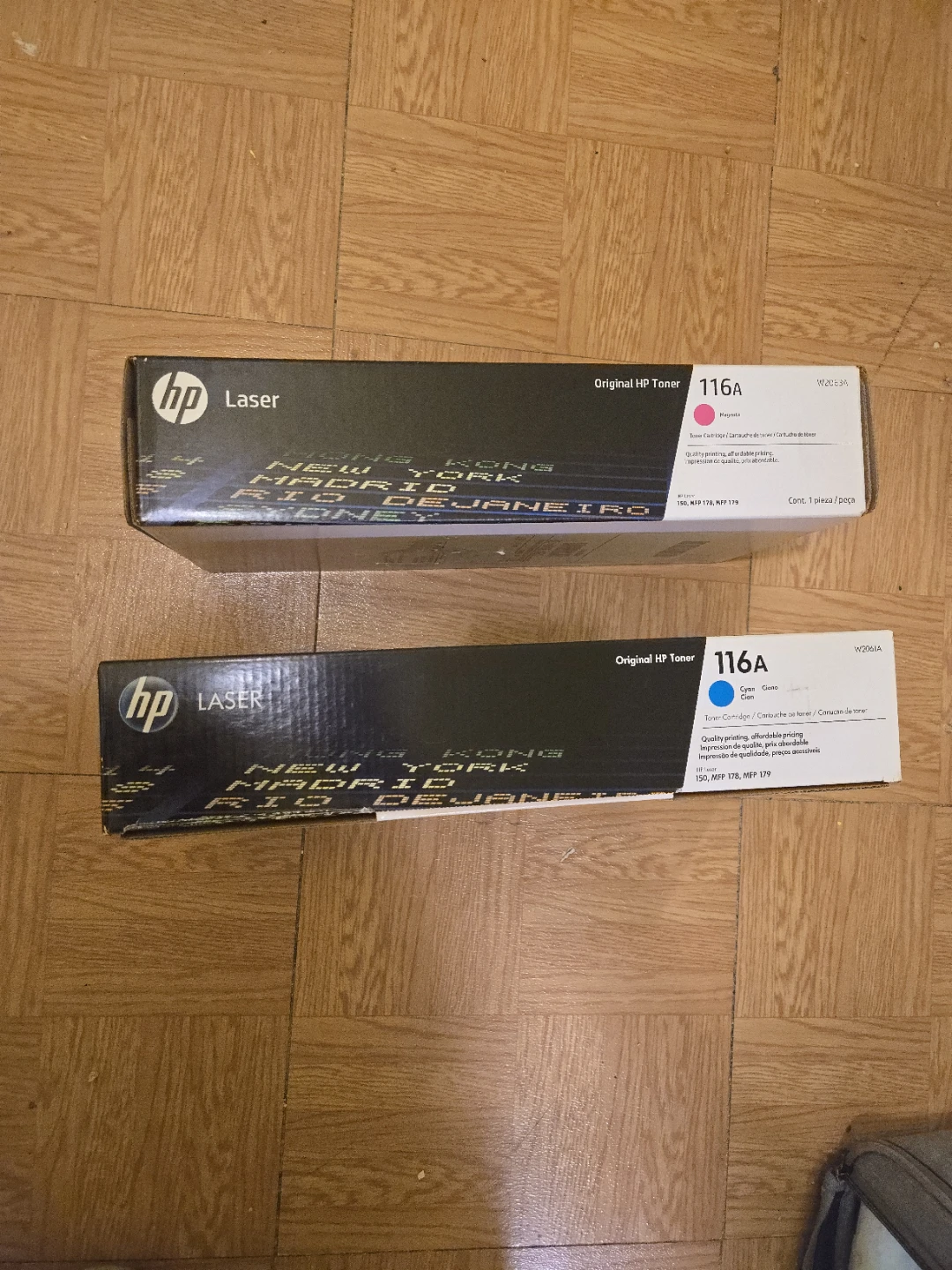 HP 116A Original Toner Cartridges (Magenta and Cyan) - photo 2