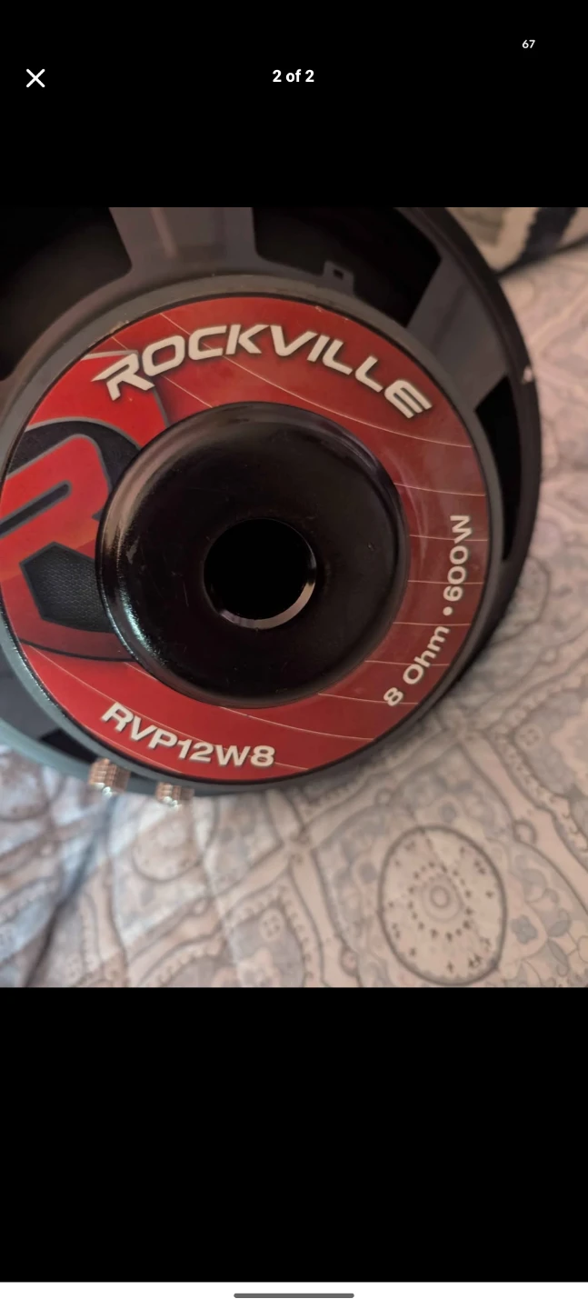 Rockville RVP12W8 12-inch Pro Audio Woofer - photo 2