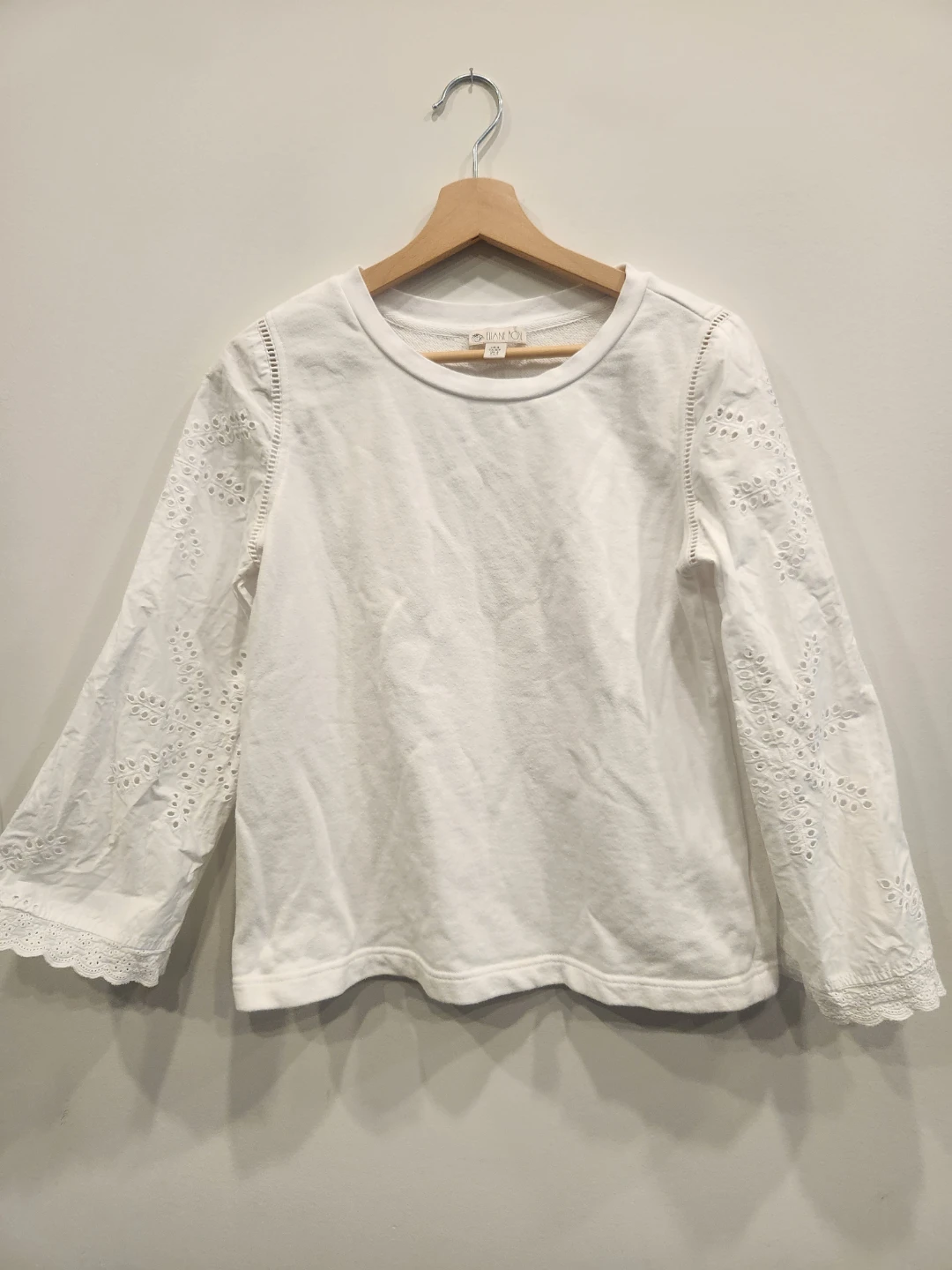 Eliane Rose White Long Sleeve Shirt