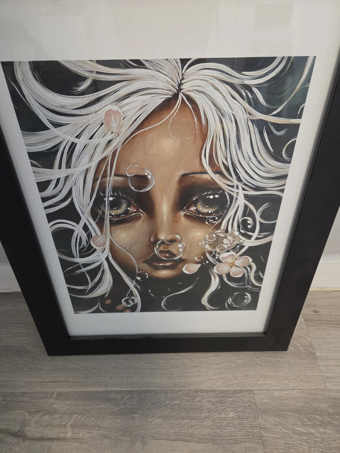 Framed Angelina Warona Art Print