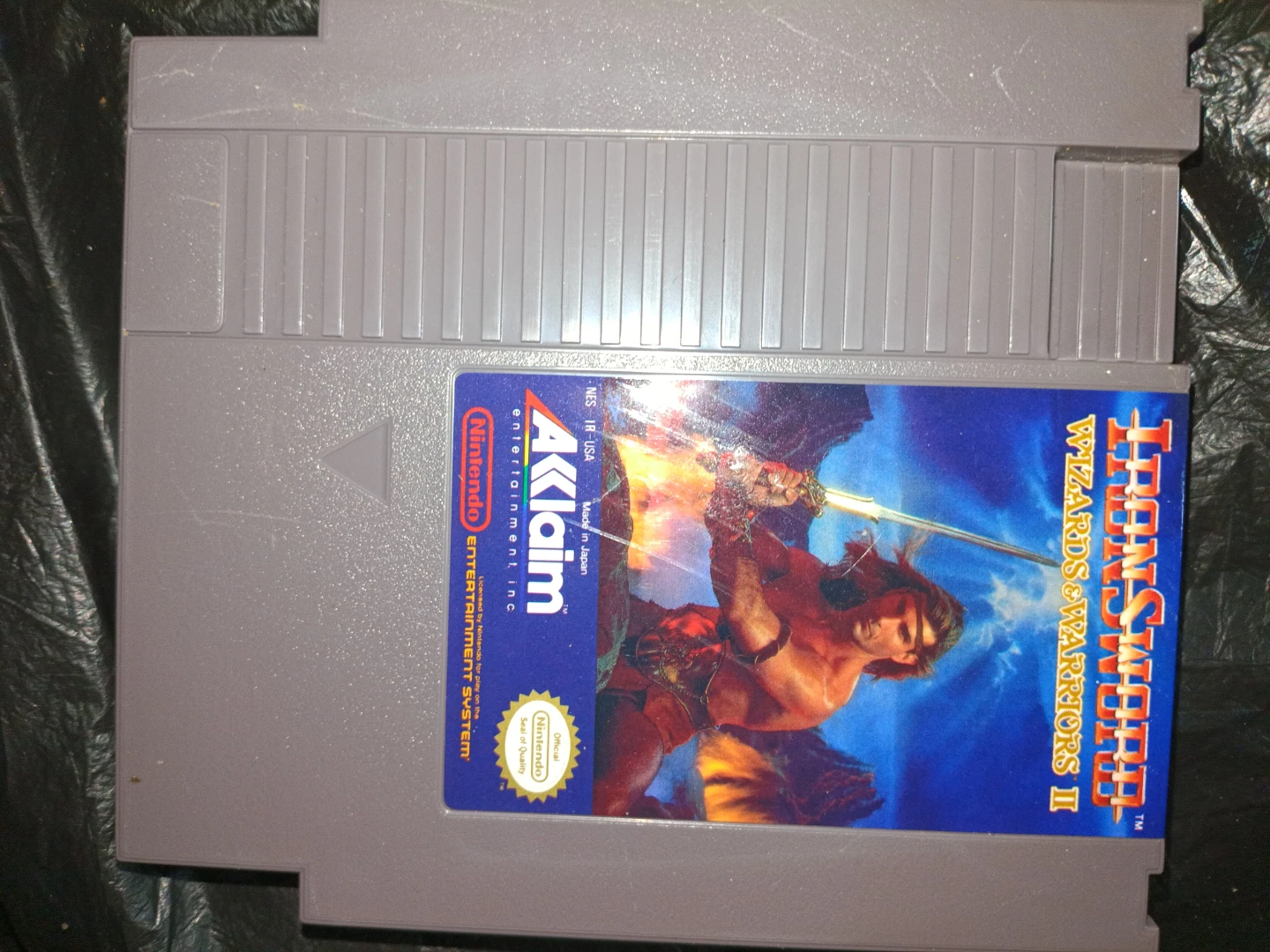 IronSword: Wizards & Warriors II NES Game