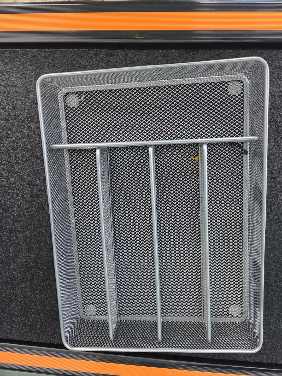 Silver Mesh Cutlery Organizer Tray - photo 2