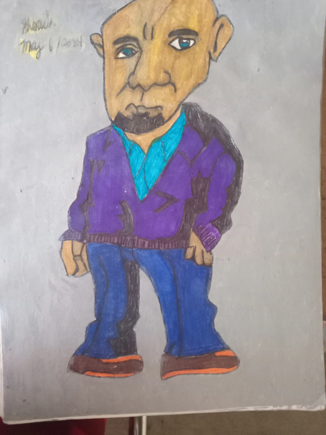 Simpson Character Drawing by Custom Artist Sherwin - photo 3