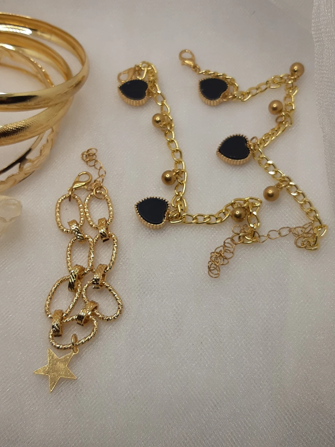 Gold Tone Bracelet Bundle - photo 4