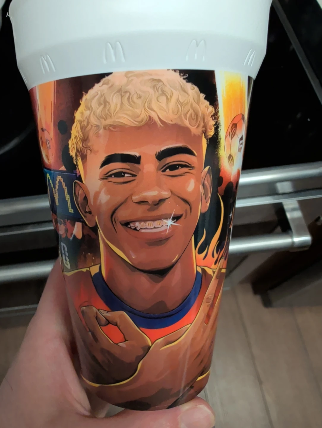 Set of 4 McDonald's FIFA World Cup Souvenir Cups - photo 3