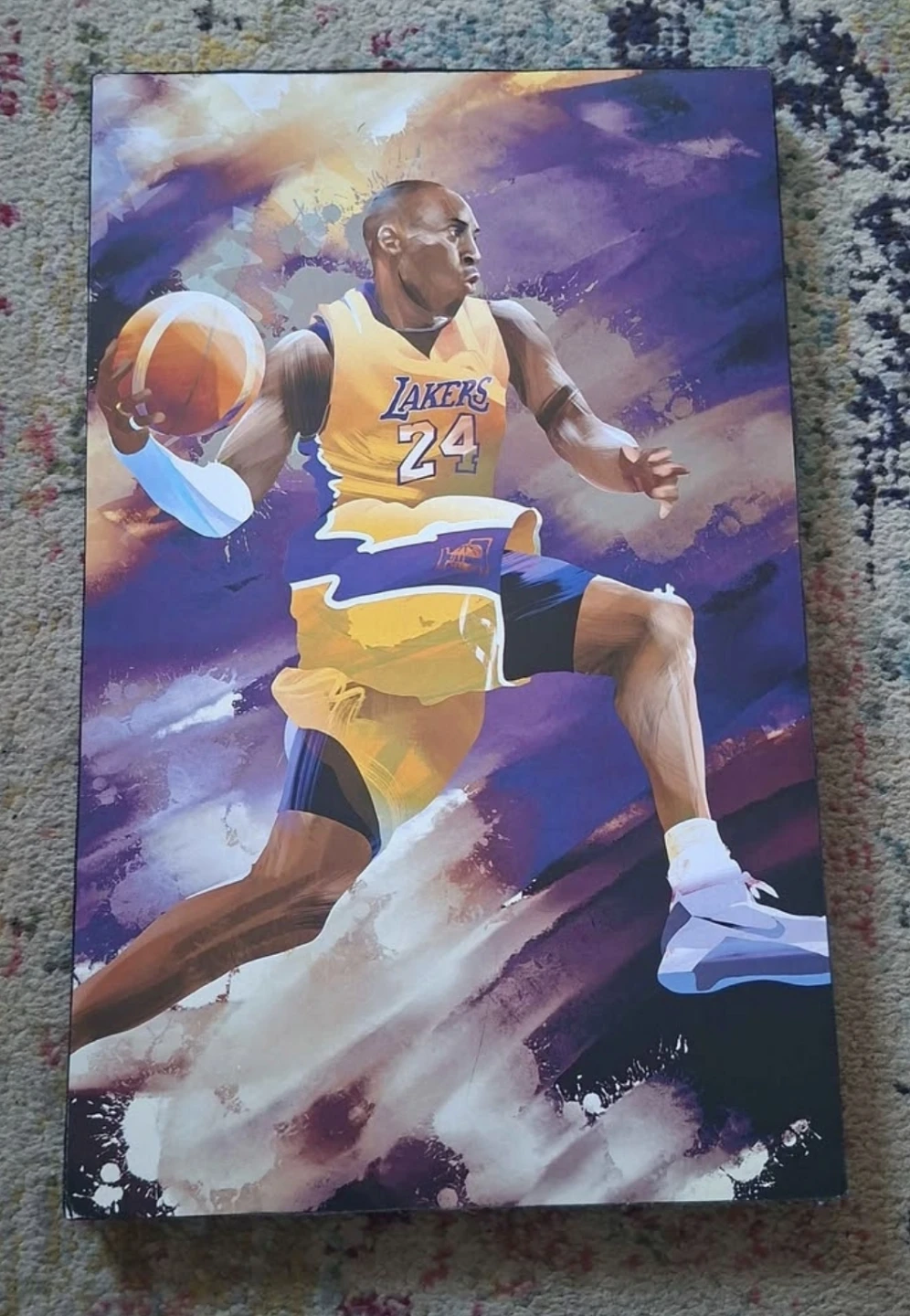 Kobe Bryant Lakers Canvas Print