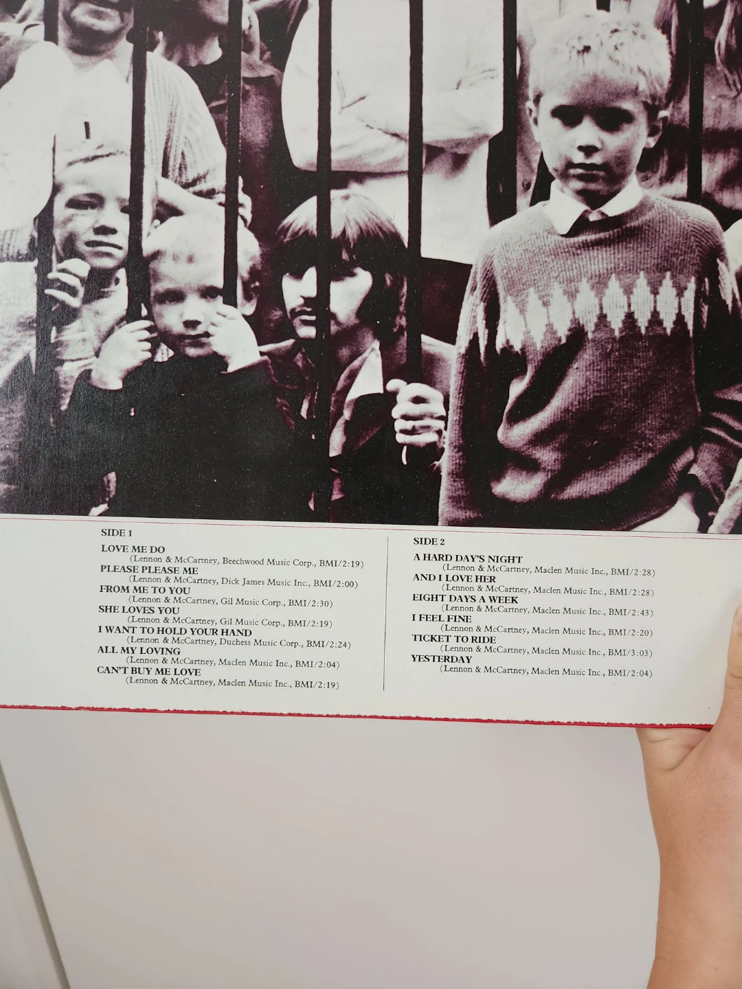 Vintage Beatles records x 3 - photo 2