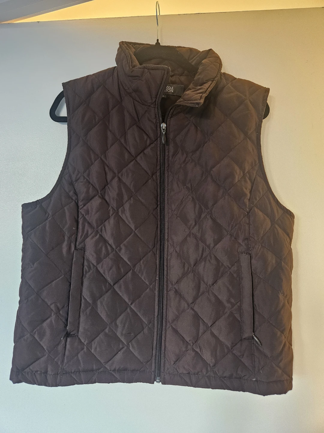 Quilted Brown Vest