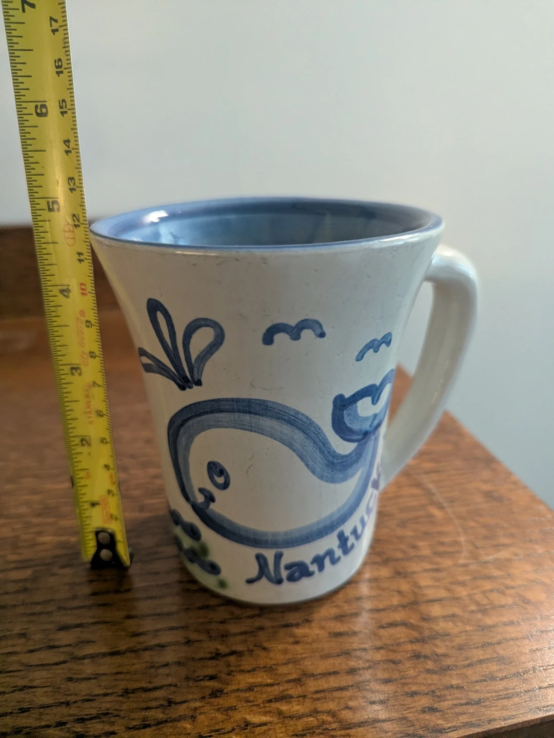 M.A. Hadley Nantucket Whale Pottery Mug - photo 4