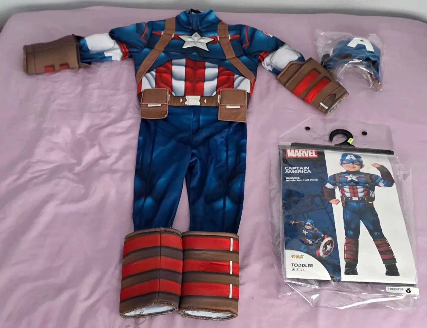 Marvel Captain America Toddler Costume 3T-4T
