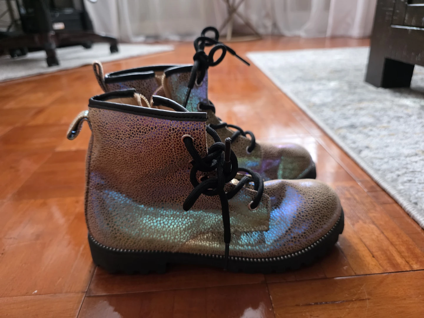 Cynthia Rowley Iridescent Boots - photo 3