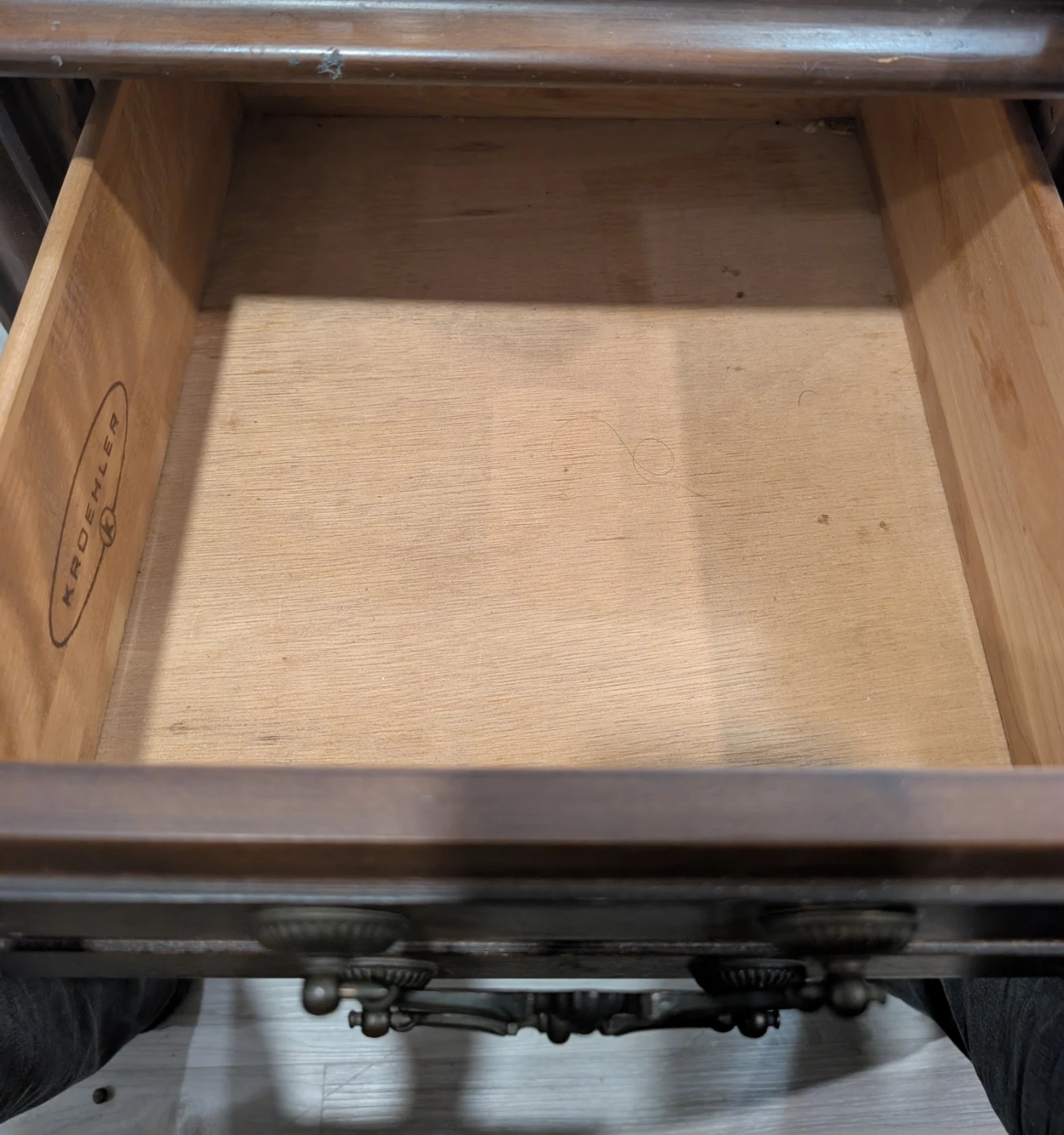 Side table with one drawer - photo 2