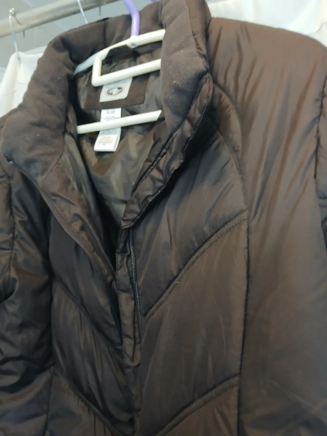 Athletic Works Brown Puffer Jacket Size 1X
