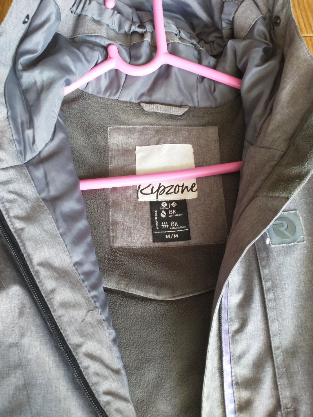 Kipzone Verso Series Grey Winter Jacket - Medium - photo 4