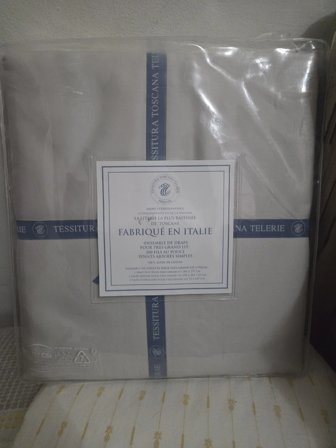 Tessitura Toscana Telerie King Sheet Set - photo 2