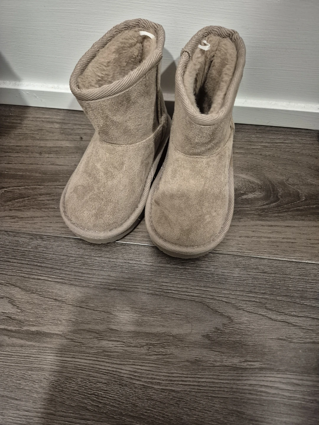 Children's Place Tan Faux Fur Boots - photo 2
