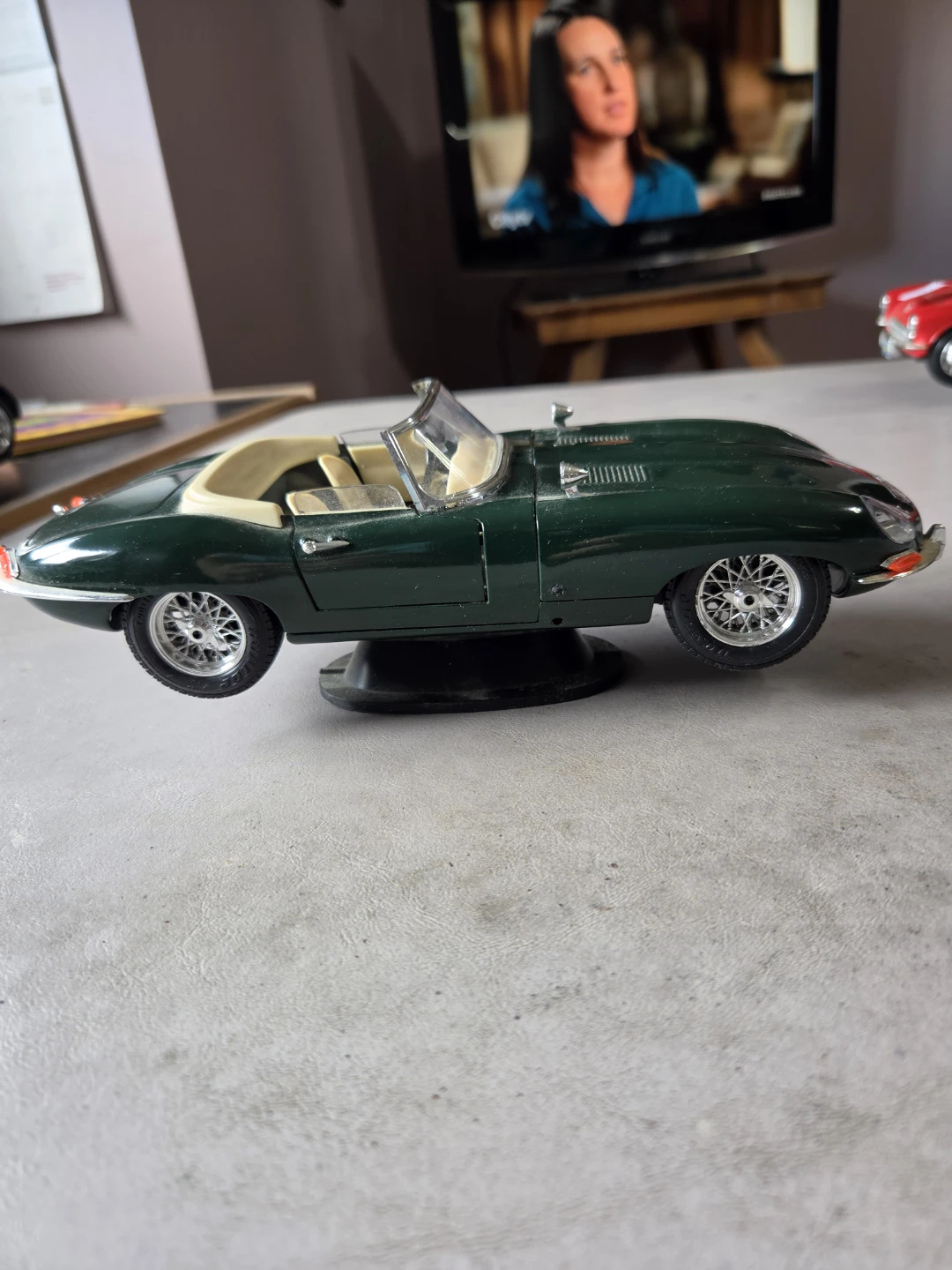 1961 Jaguar E-Type Convertible Diecast Model