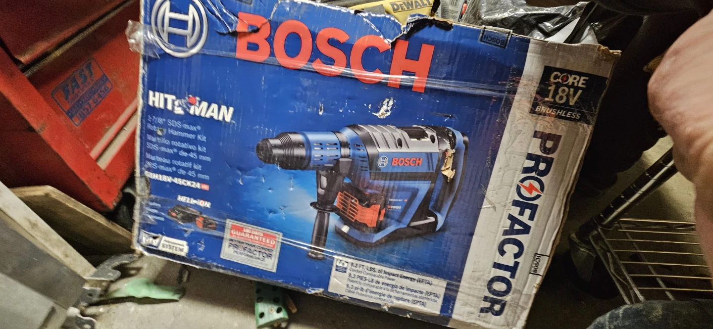 Bosch GBH18V-45CK24 1-7/8" SDS-max Rotary Hammer Kit🏈 - photo 3