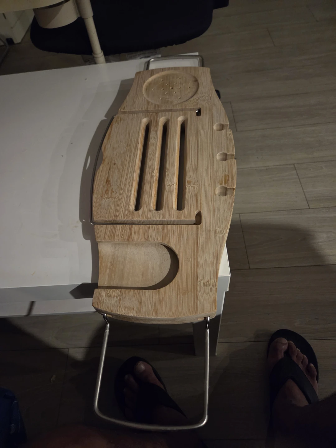 Bamboo Bath Caddy Tray - photo 3