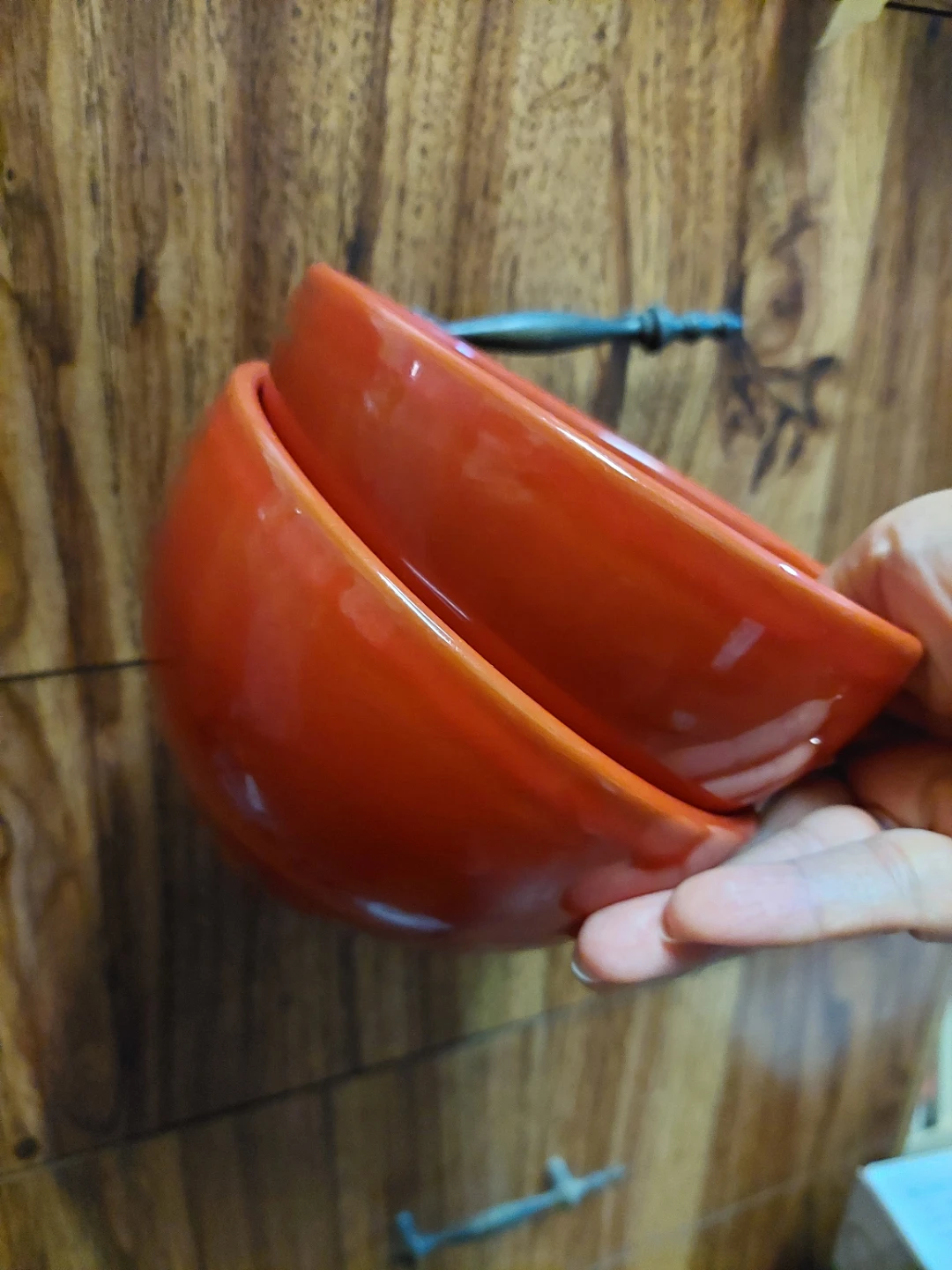 SV Portugal Orange Ceramic Bowls 🏈