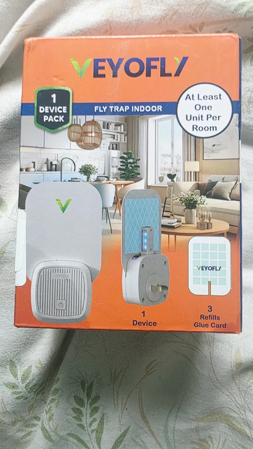 Veyofly Indoor Fly Trap Device Pack