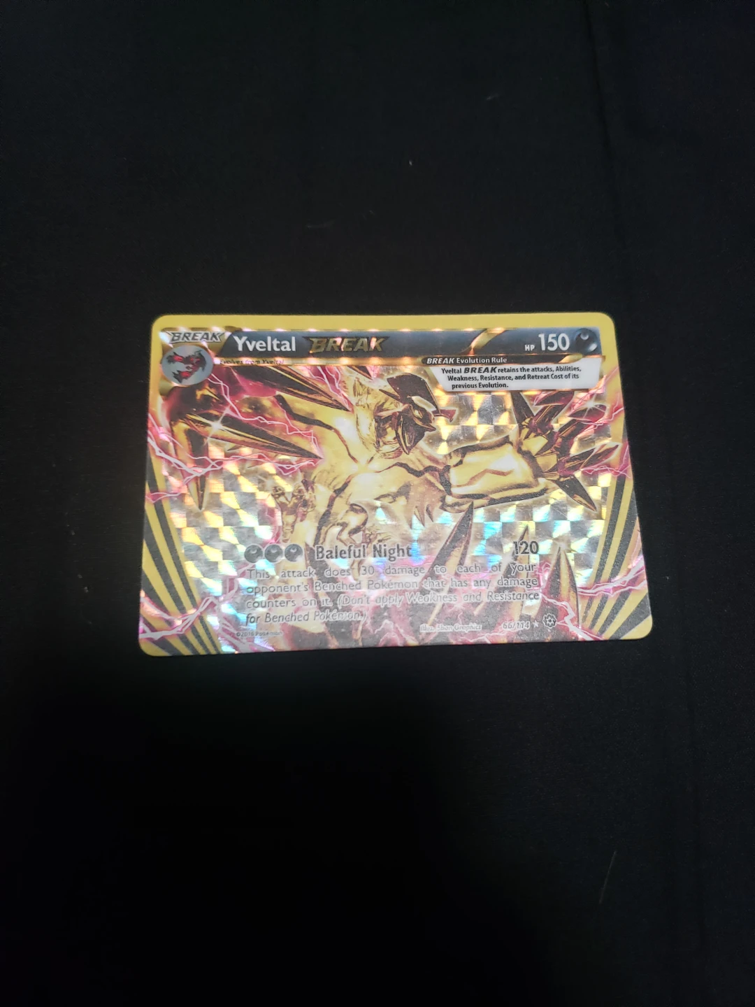 Pokemon BREAK Trading Cards - Raichu and Yveltal - photo 3