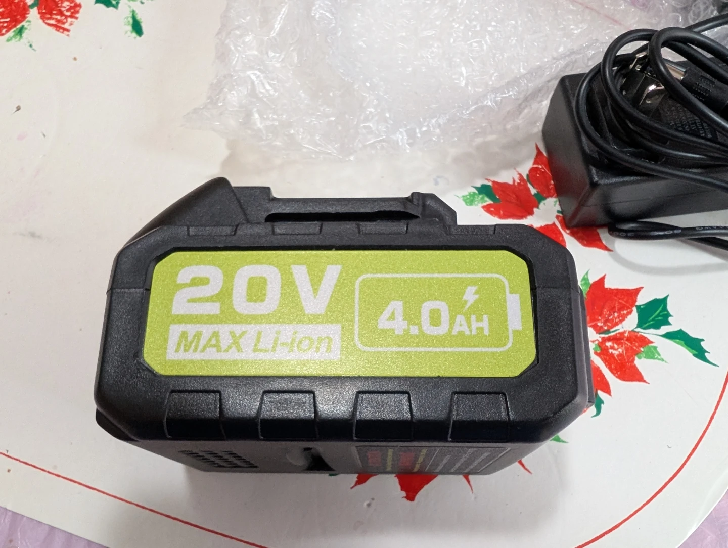BLSKBY 20V 4.0Ah Li-ion Batteries and Charger - photo 2