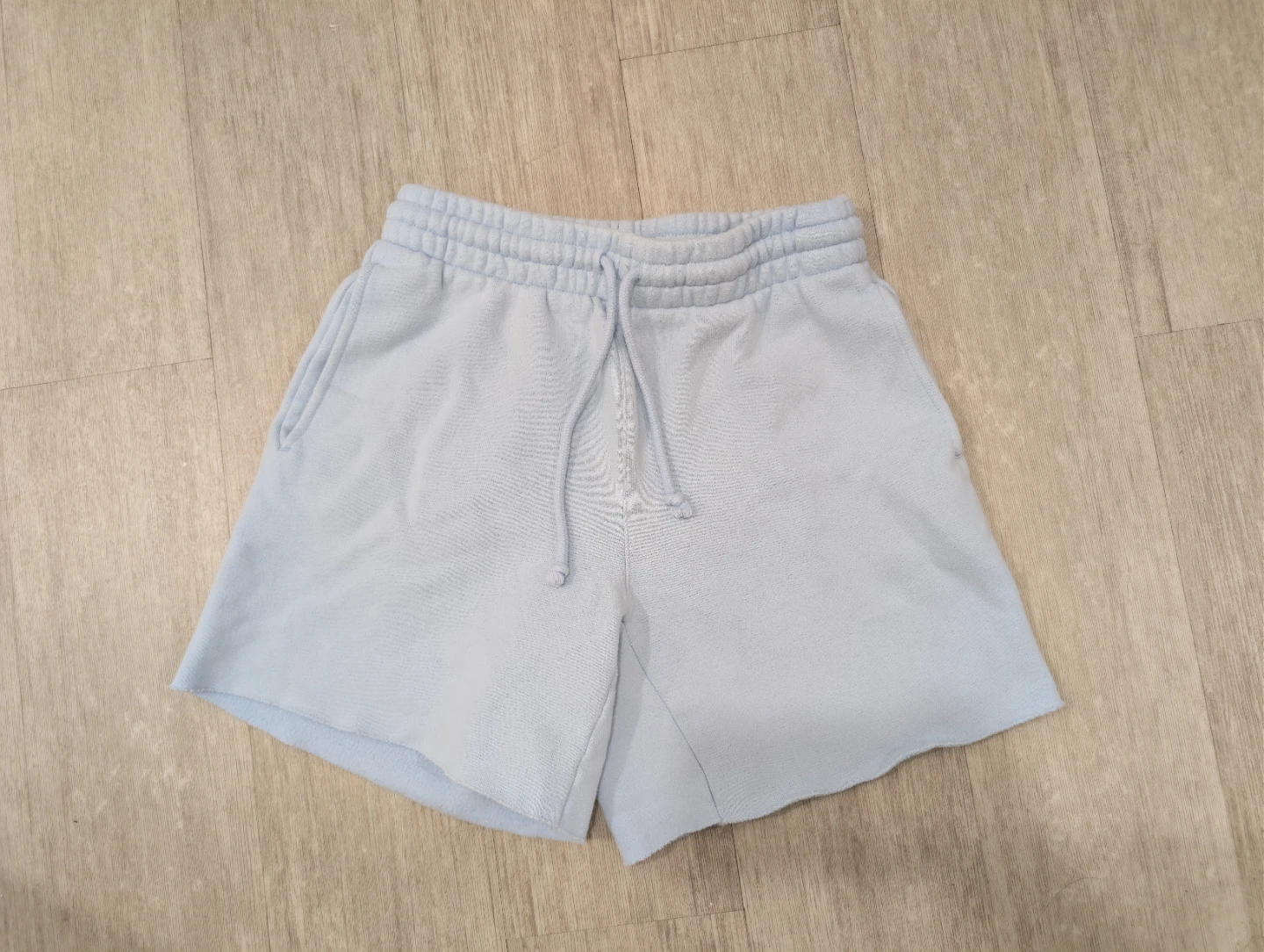 Tna Cozy Fleece Boyfriend Shorts - Light Blue