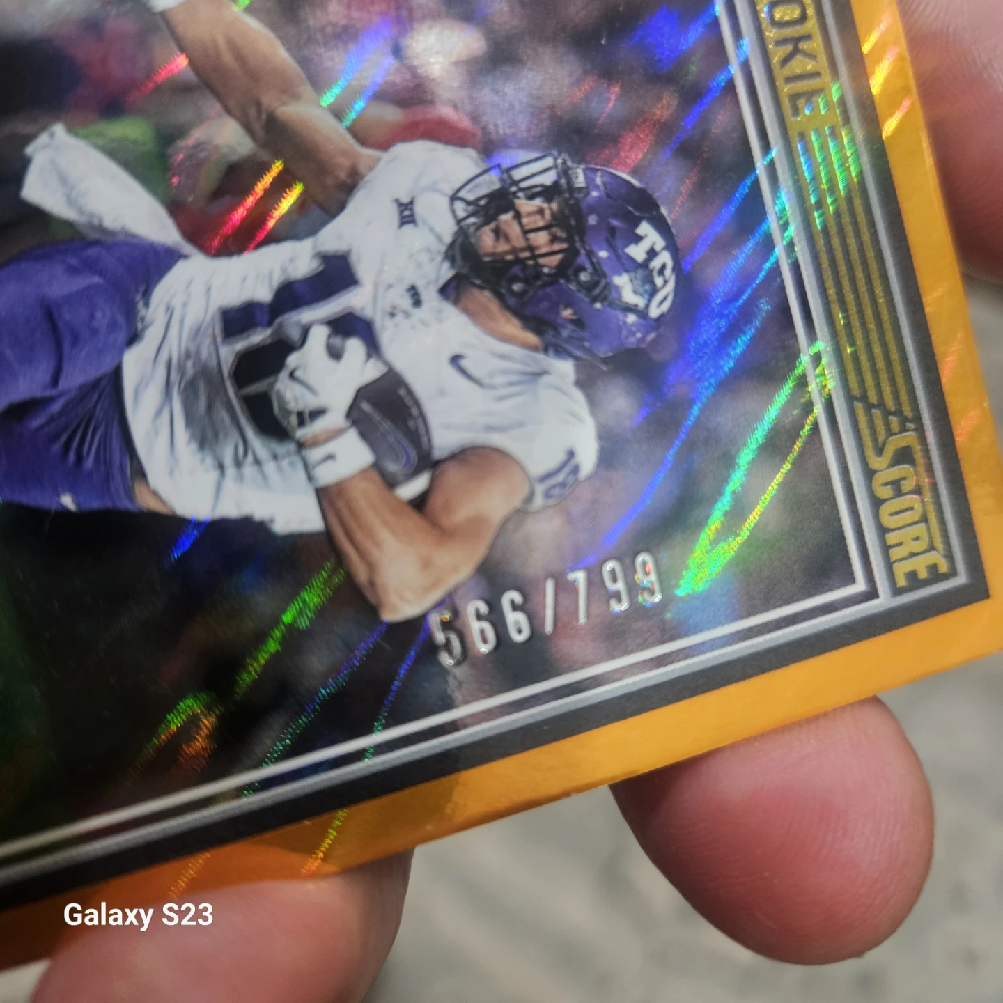 2025 Score Jack Bech Rookie Card #566/799 - photo 4
