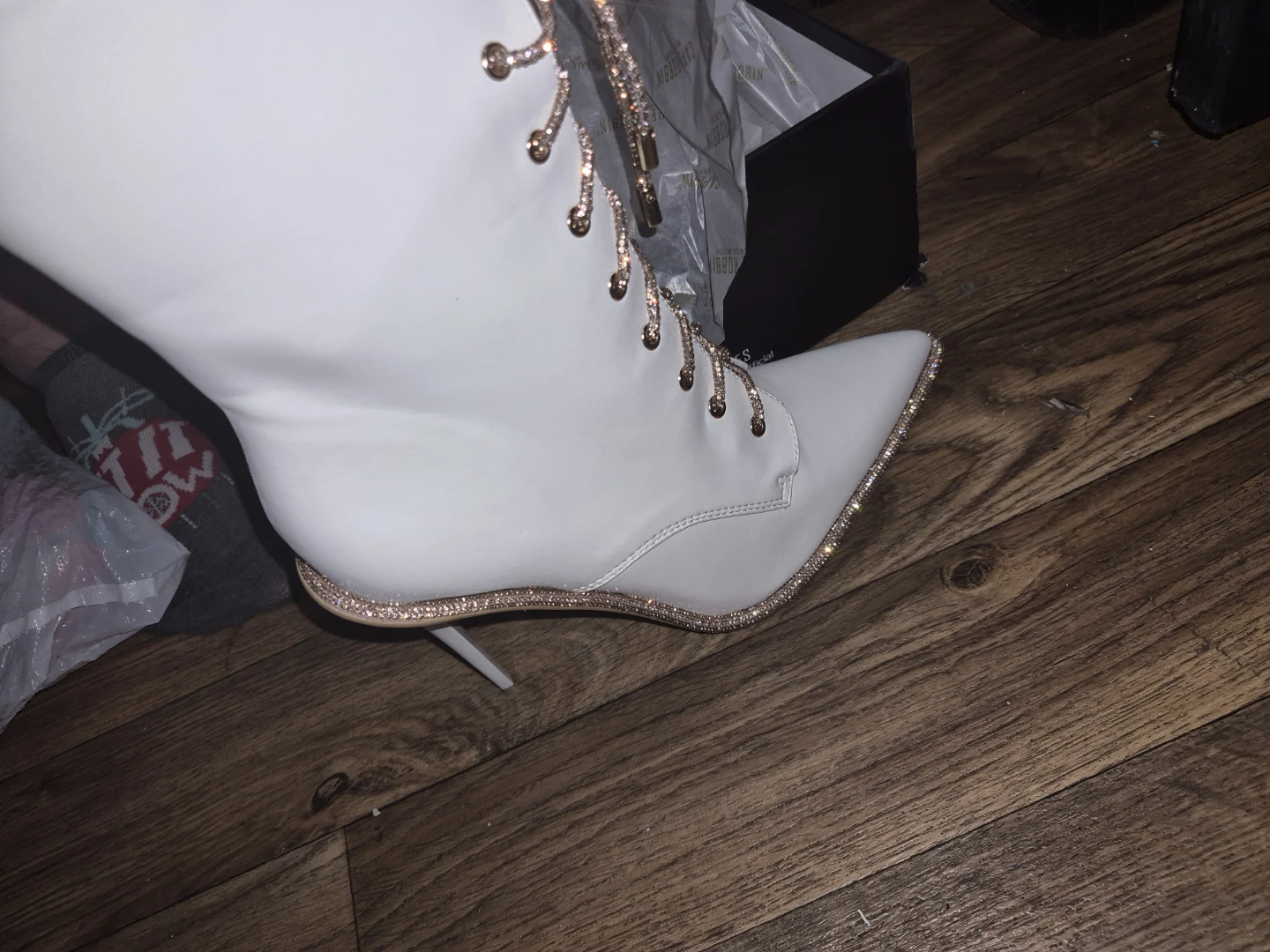 Cape Robbin White Stiletto Boots - photo 2
