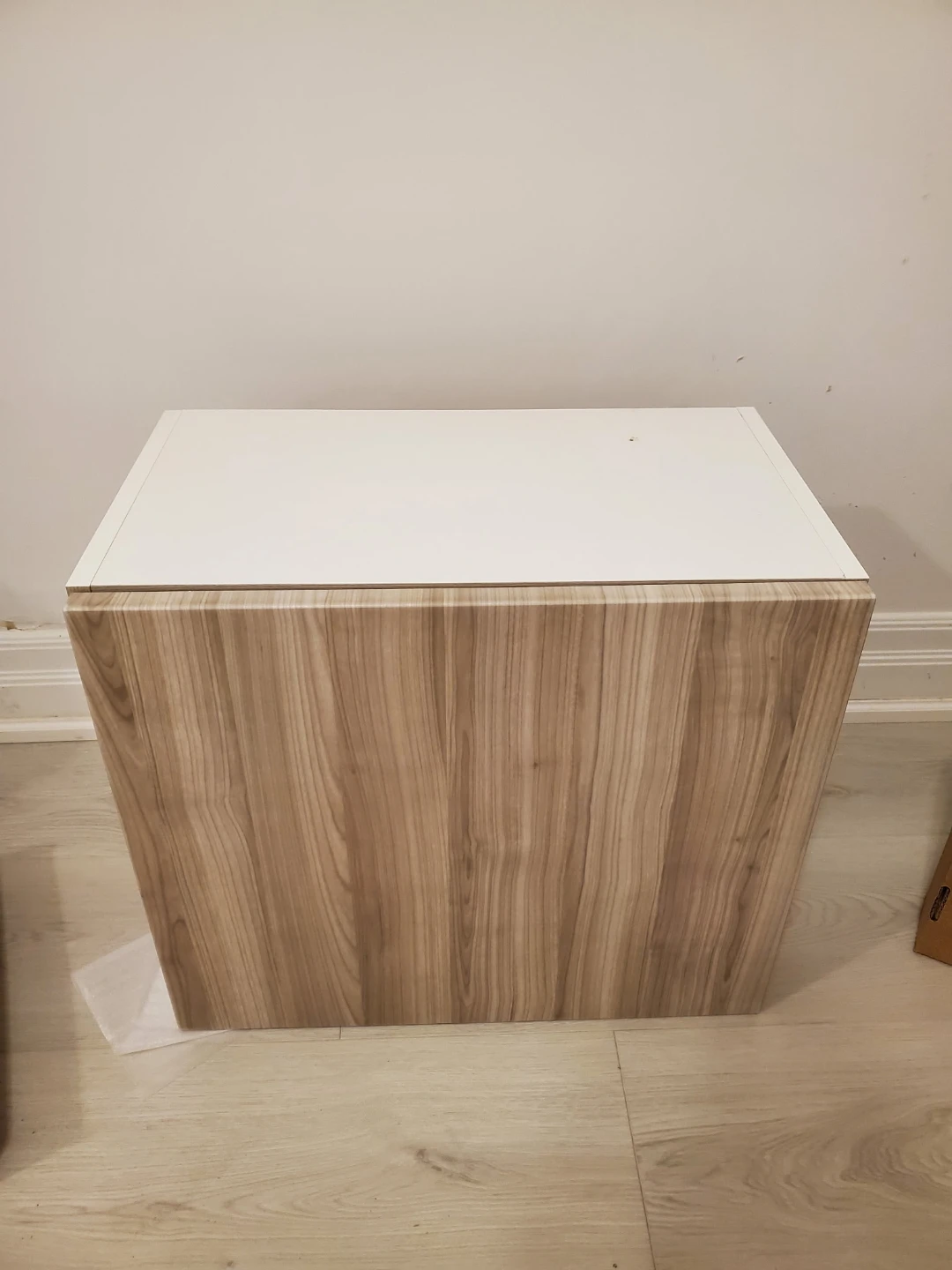 Modern Wood Grain Wall Cabinet - photo 3