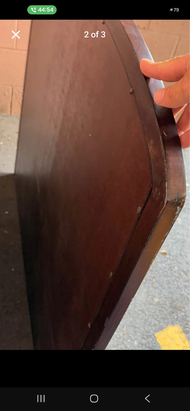 Wooden Framed Mirror - photo 2