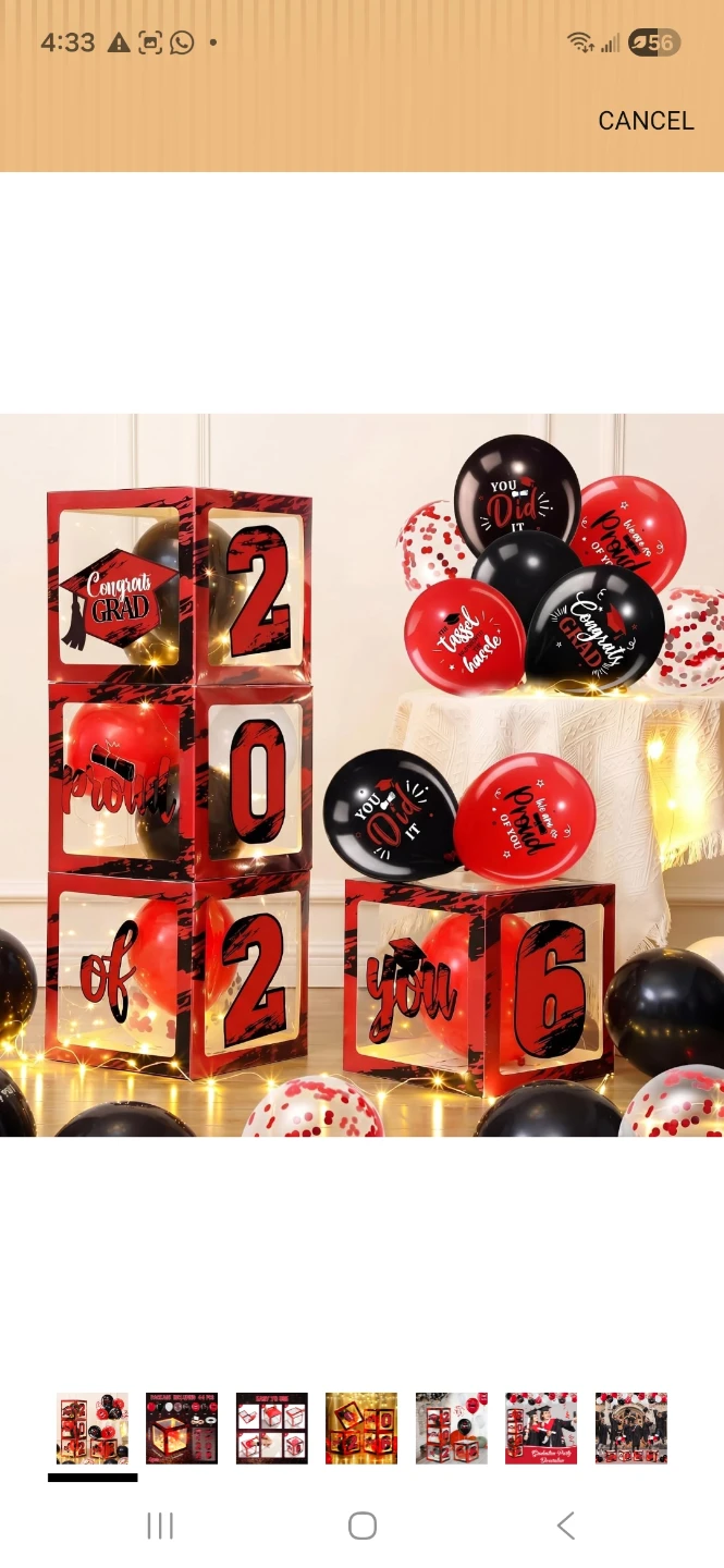 Graduation Party Balloon Decoration Set