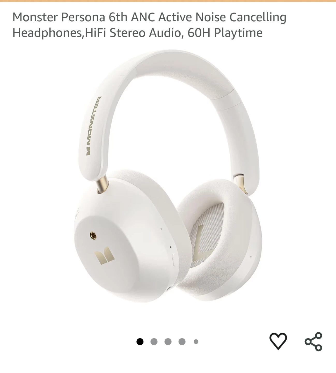 Monster Persona 6th ANC Bluetooth Headphones - photo 3